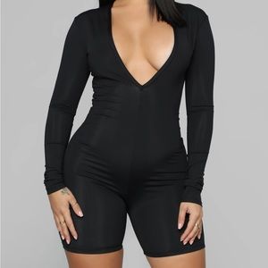 Fashion Nova Electric Feels Romper